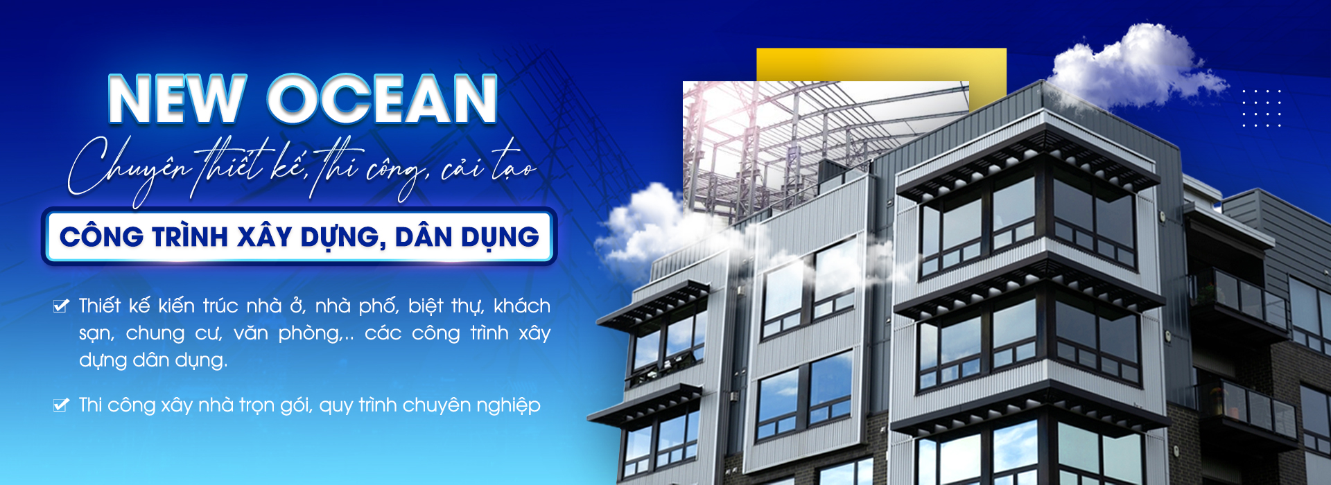 Công Ty CP Xây Dựng & Thương Mại New Ocean